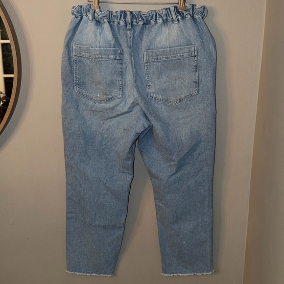 Free People We The Free City Slouch Jeans Size M - Picture 5 of 10